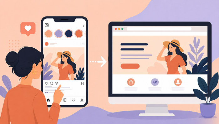 How to Create a Smooth Journey from Instagram to Your Landing Page