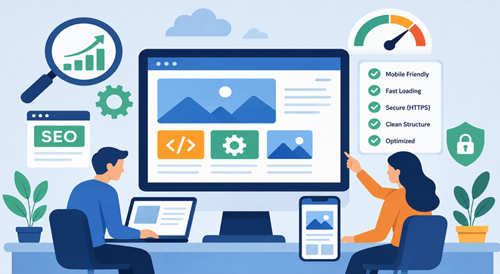 Web Design Packages with Built-In Technical SEO