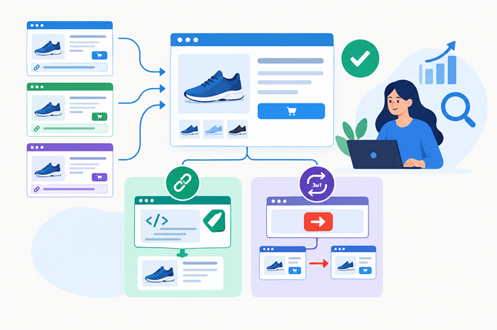 Canonical Tag vs 301 Redirect: Best Fix for Ecommerce SEO