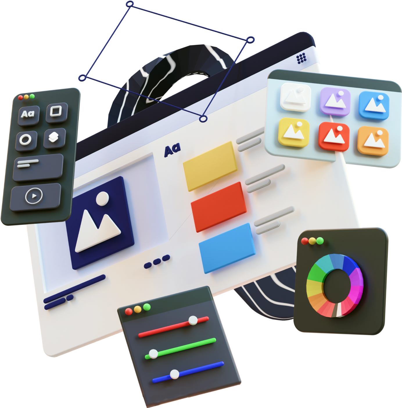 Unlimited Web Design Graphic Design For a Flat Fee & More